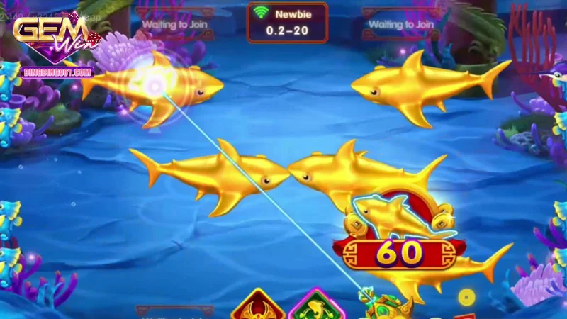 Nắm bắt cơ hội săn hũ hấp dẫn khi chơi bắn cá Gemwin